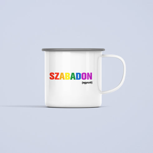 ZShowTime fém bögre - SZABADON